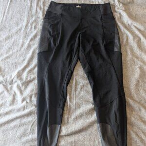 REI Women's Screeline Hike Tights Black Leggings - Pockets - XL